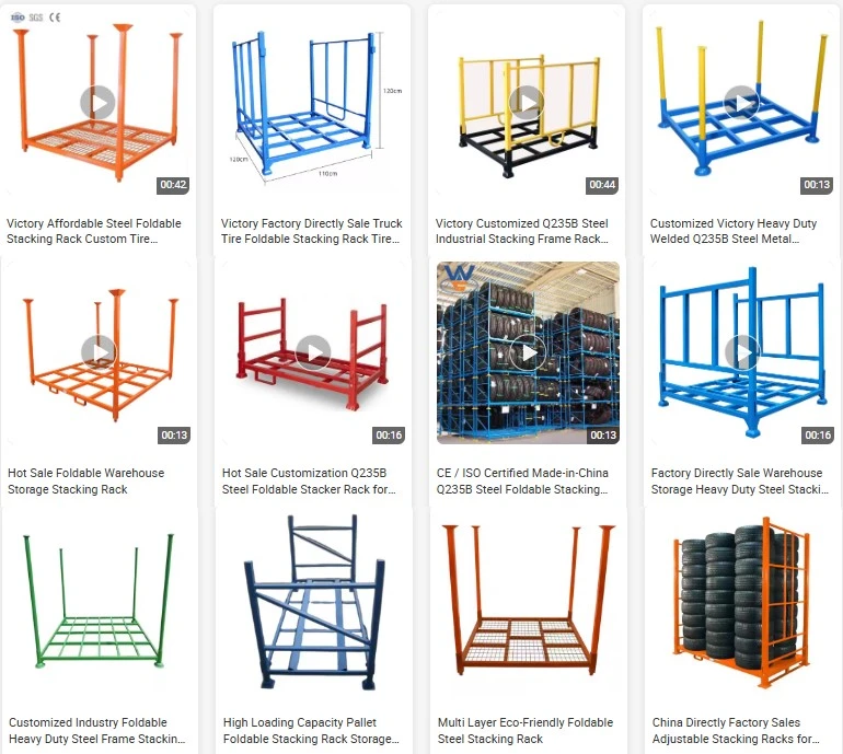 Different types of stacking racks Different types of stacking racks
