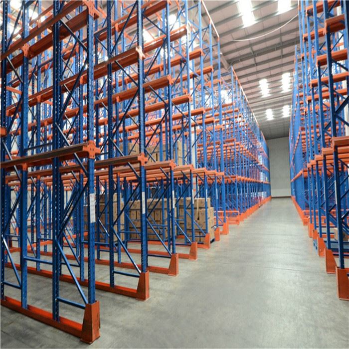 倉庫の貯蔵のためのパレットの棚の高密度鋼鉄ドライブ